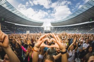 Ein Foto, aufgenommen beim Lollapalooza Berlin 2019 im Olympiastadion Berlin