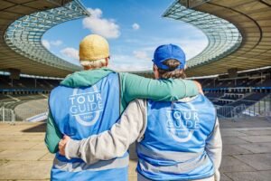 Die Tandem Inklusiv-Tour im Olympiastadion Berlin